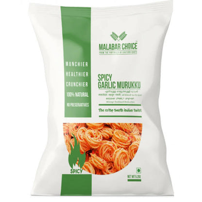MALABAR CHOICE SPICY GARLIC MURUKKU 150G
