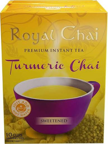 Royal Chai Turmeric Chai (Sweetened) 10 Cups