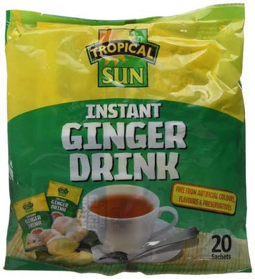 Tropical Sun Instant Ginger Tea 50g - Quick Ginger Drink