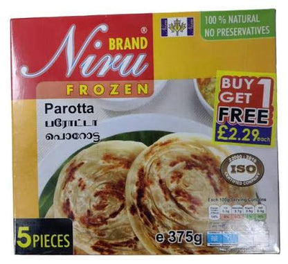 Niru Parotta 375g (5 Pieces) (BUY 1 GET 1 FREE)
