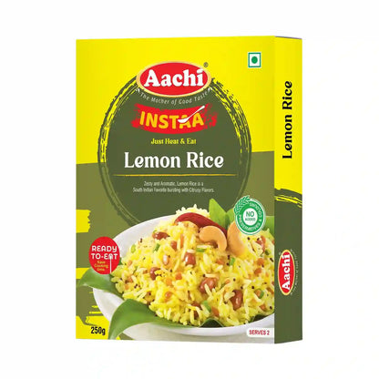 Aachi Lemon Rice - Ready to Eat 300gm(Buy 1 Get 1 Free)
