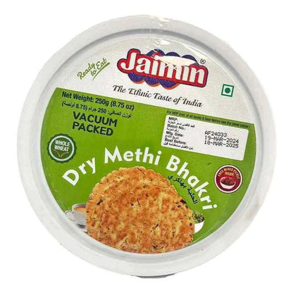 Jaimin Dry Methi Bhakri 200g � Traditional, Crispy & Wholesome Snack