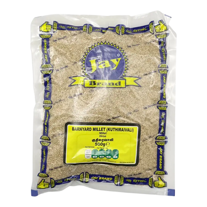 Jay Brand Barnyard Millet (Kuthiraivali) 500g