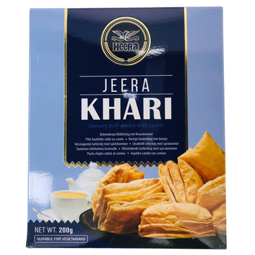 Heera Jeera Khari 200g - Crisp Savoury Snack