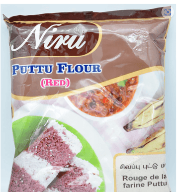 Niru Puttu Flour (Red) 1kg - Nutritious Whole Grain Blend