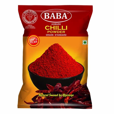 Baba�s Chilli Powder � Rich Colour & Authentic Spicy Taste 200gm