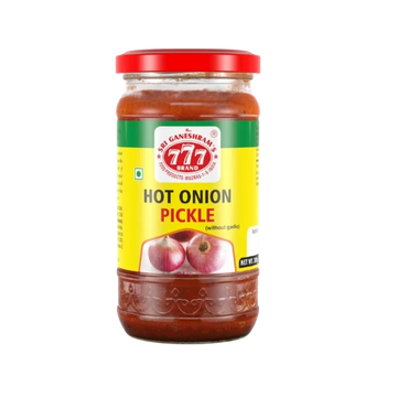 777 Hot Onion Pickle 300 Gm
