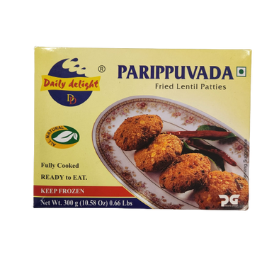 Daily Delight Parippuvada 300g - Golden & Crispy Snack Fritters