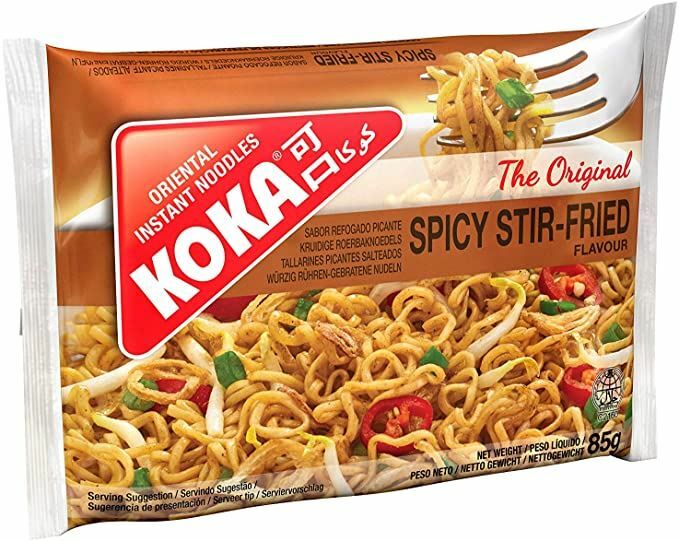 Koka Spicy Stir-Fried Noodles (Pack of 4)85g