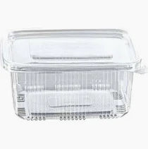 Catapak Pet Rect Hinged Lid Containers 1000ml (ESC06)