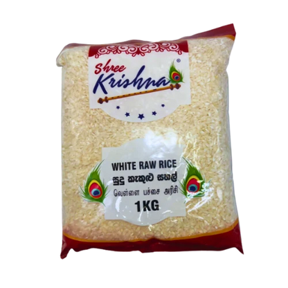 SHREE KRISHNA WHITE RAW RICE 1KG